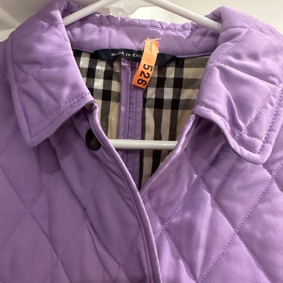 BURBERRY CONSTANCE QUILT JACKET “LILAC” SIZE XS *AMAZING CONDITION* - Picture 3 of 9